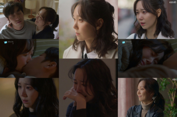 ▲이유영 ‘연애의 흔적’ 비하인드 컷(사진제공=에이스팩토리)