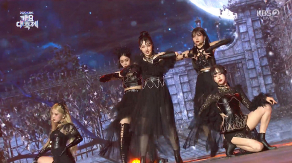 ▲여자친구(사진=KBS2 '가요대축제' 방송화면 캡처)