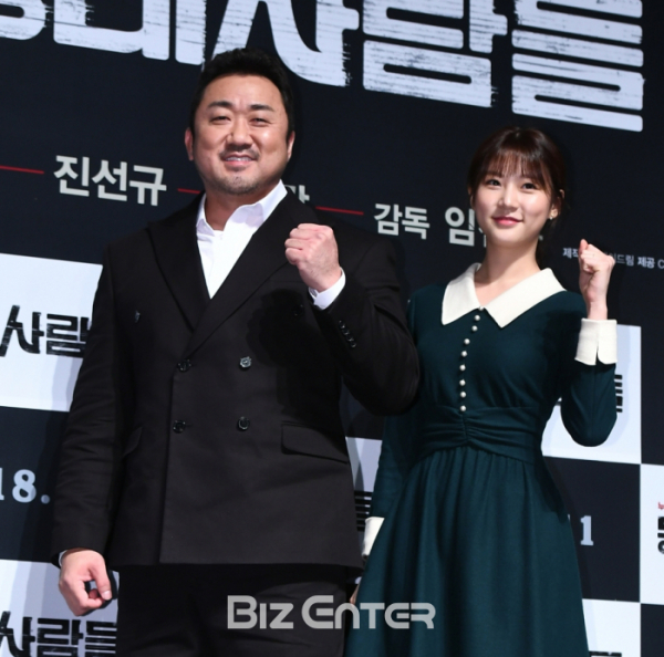 ▲'동네사람들' 마동석, 김새론(비즈엔터DB)