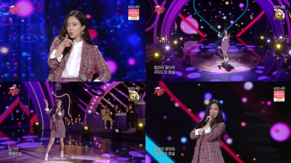▲'노래가 좋아' 김나희(사진제공=KBS 2TV)