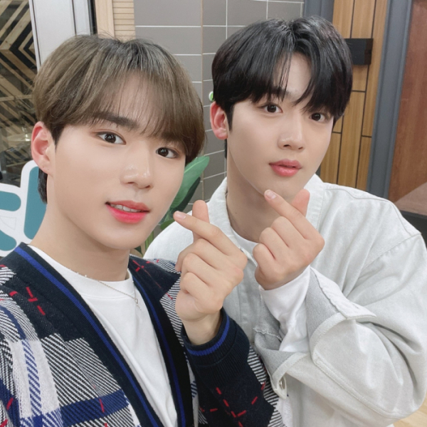 ▲위아이 김요한, 김준서(사진=위엔터테인먼트 제공)