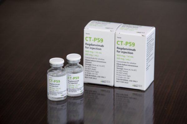▲셀트리온의 코로나19 항체치료제 CT-P59 (사진제공=식약처)
