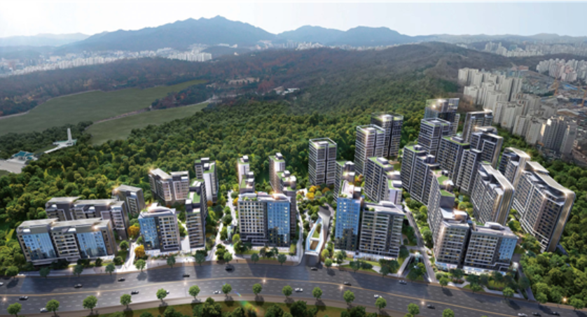 ▲서울 동작구 흑석동 '흑석11 재개발 정비사업' 조감도. (자료 제공=대우건설)