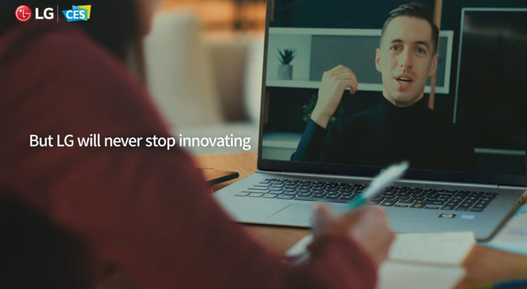 ▲LG전자 CES 2021 티저영상 (사진출처=LG 글로벌 유튜브 채널 캡처)