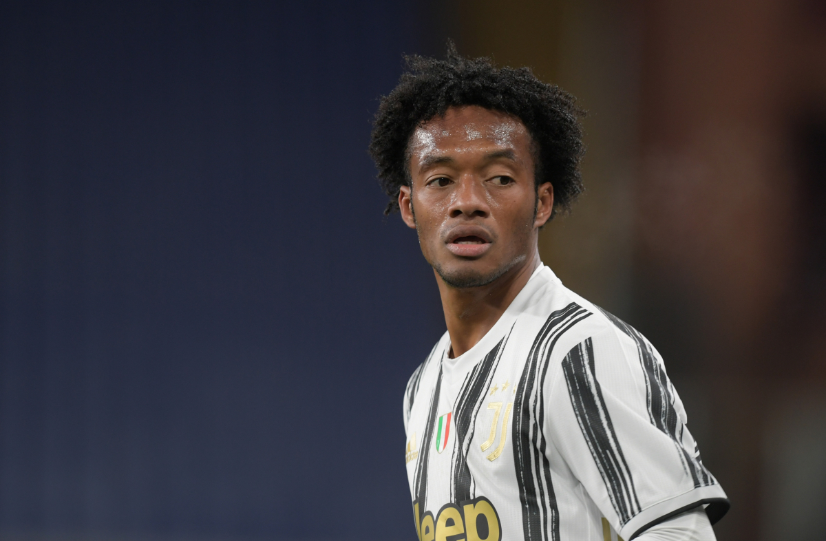 ▲이탈리아 프로축구 세리에A 유벤투스의 미드필더인 후안 콰드라도. (로이터/연합뉴스)