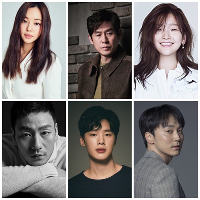 ▲이하늬, 설경구, 박소담, 박해수, 김동희, 서현우(사진제공=각 소속사)