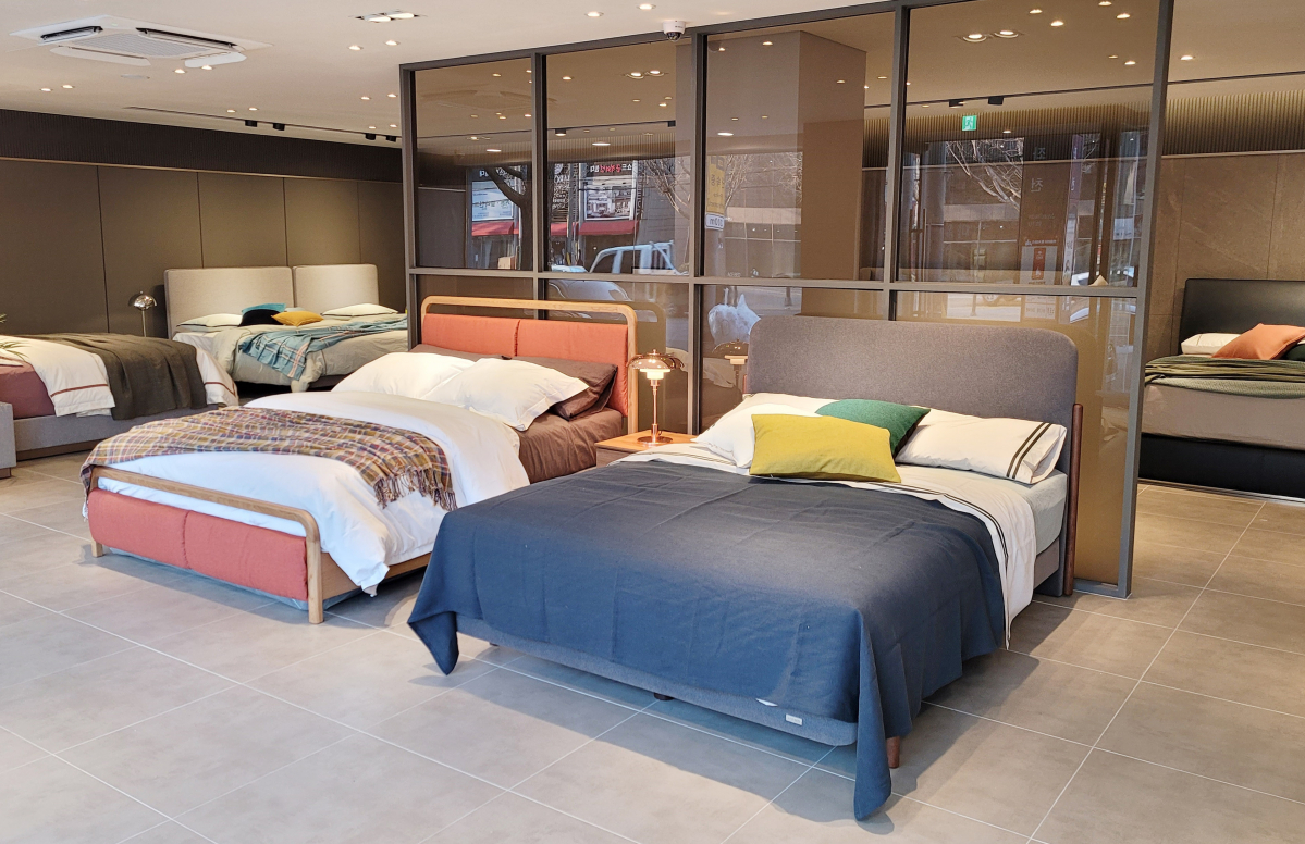 ▲에이스침대 부산 대정점이 리뉴얼 오픈했다.  (사진제공=에이스침대)