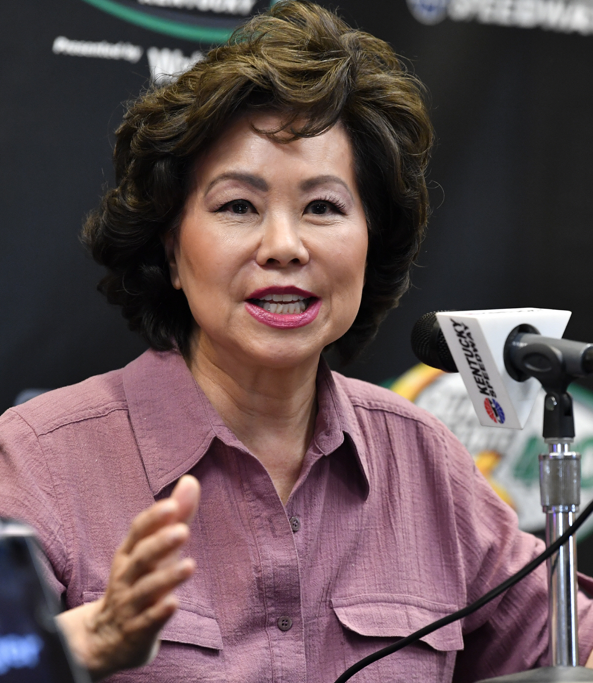 ▲일레인 차오 미 교통부 장관이 7일(현지시간) 사임을 발표했다. AP뉴시스
