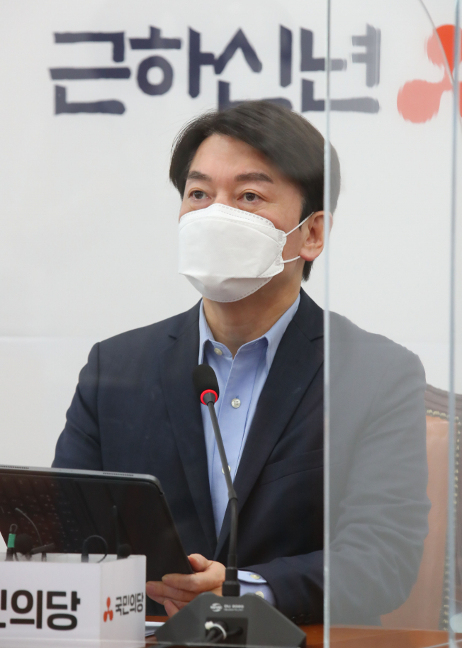 ▲국민의당 안철수 대표가 7일 오전 서울 여의도 국회에서 열린 최고위원회의에서 발언하고 있다. (연합뉴스)