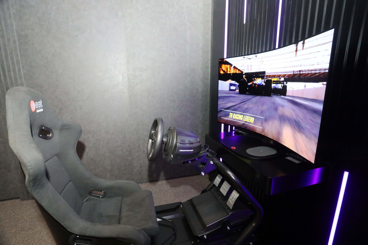 ▲LG디스플레이 48인치 벤더블 CSO. (사진제공=LG디스플레이)