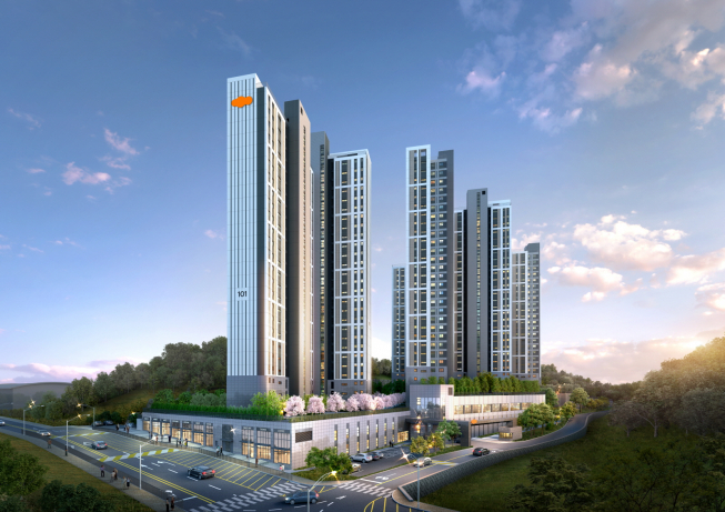 ▲'e편한세상 가평 퍼스트원’ 투시도. (자료제공=DL이앤씨)