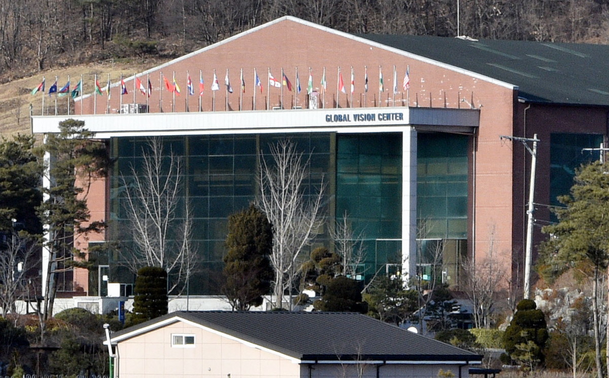 ▲신종 코로나바이러스 감염증(코로나19) 확산 진원지로 떠오른 경북 상주 BTJ열방센터 모습.  (뉴시스)