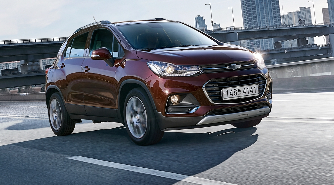 ▲쉐보레가 직분사 방식의 1.4리터 가솔린 터보 엔진을 얹은 새 트랙스를 선보였다.  (사진제공=한국지엠)