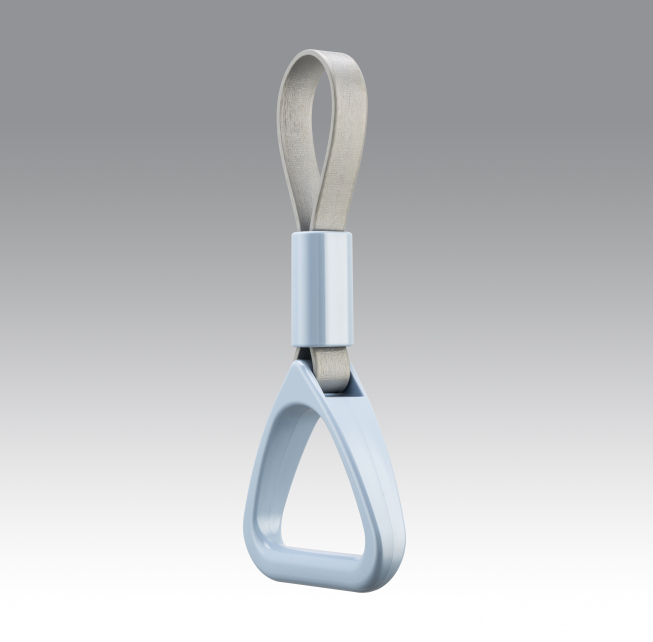 ▲바스프 엘라스톨란이 적용된 전철 손잡이 (사진제공=바스프)