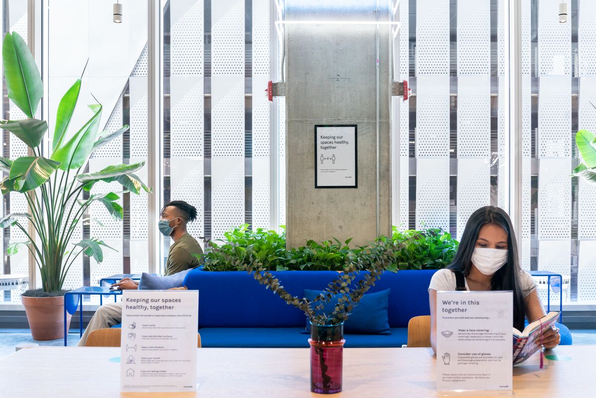 ▲위워크 공유 오피스 내부 모습. (사진 제공=위워크)