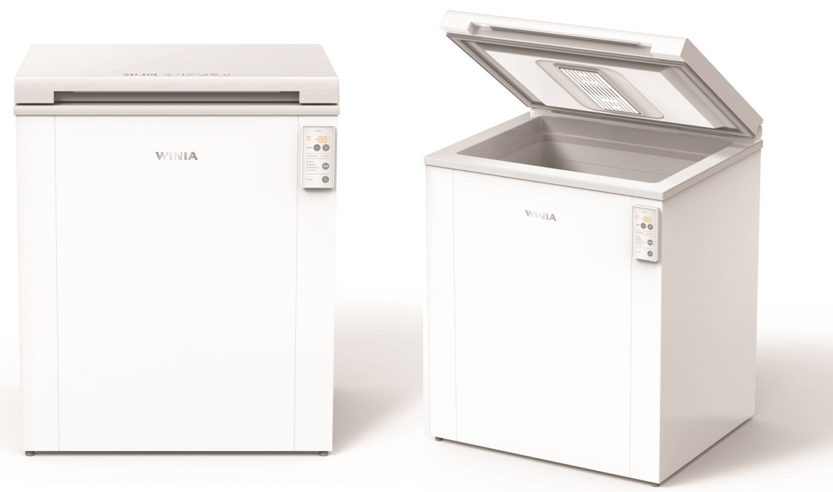 ▲위니아 초저온 냉동고 제품 사진  (사진제공=위니아딤채)