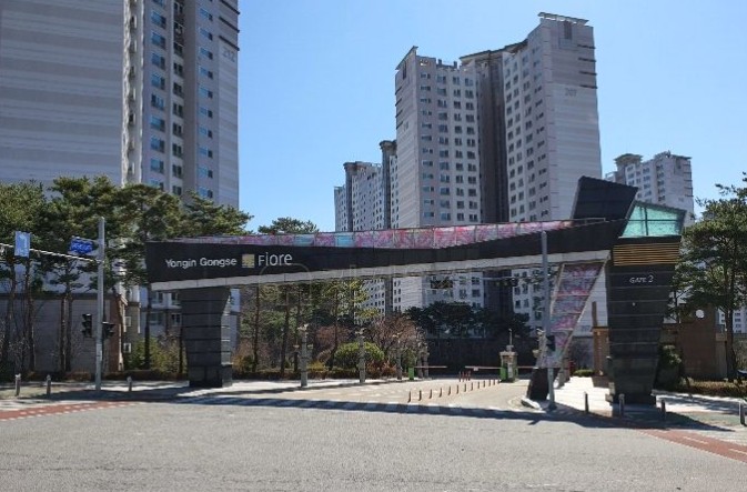 ▲경기 용인시 기흥구 공세동 714 탑실마을 대주피오레2단지. (사진 제공=지지옥션)