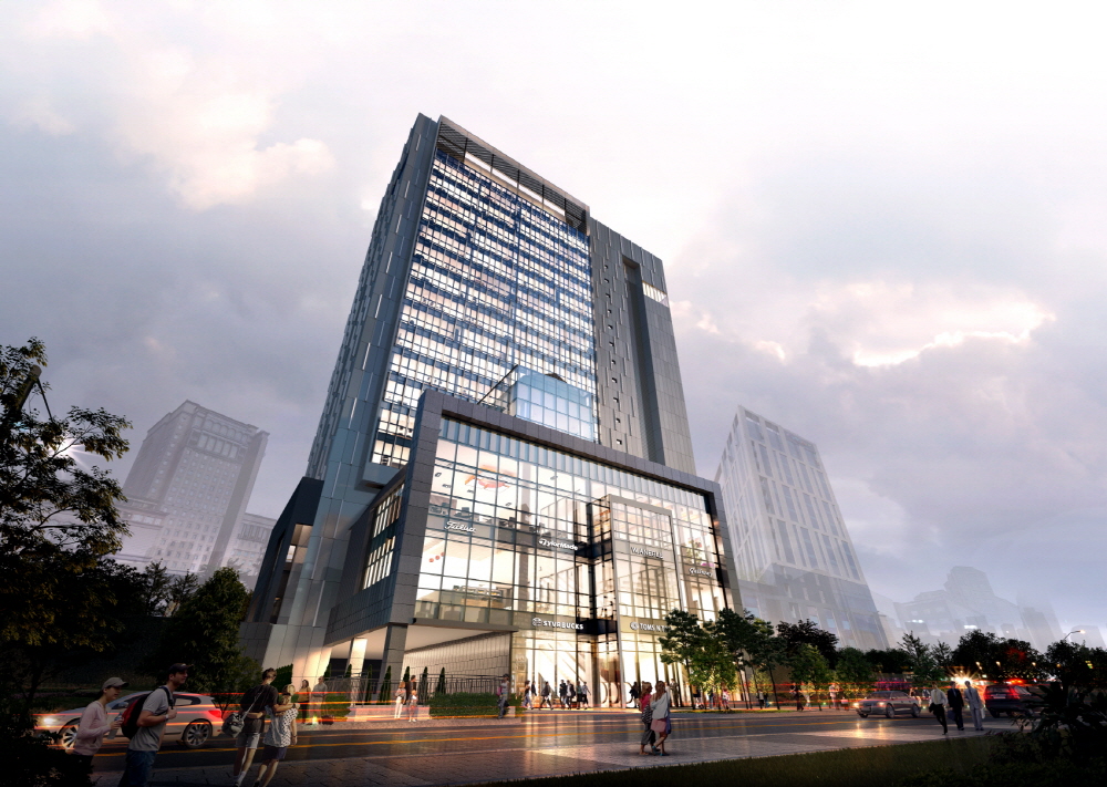 ▲'펜트힐 루 논현' 투시도 (자료 제공=유림개발)