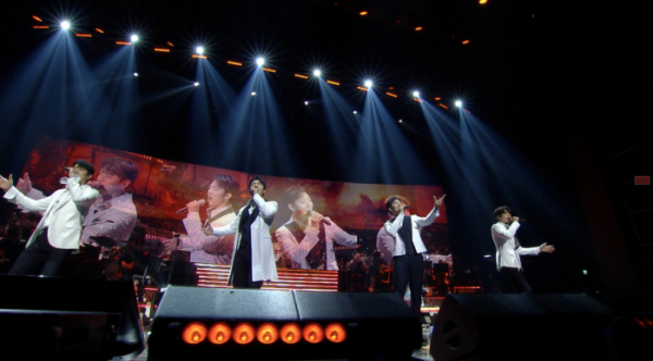 ▲‘팬텀싱어3 스페셜 콘서트’ 레떼아모르(사진제공=JTBC)