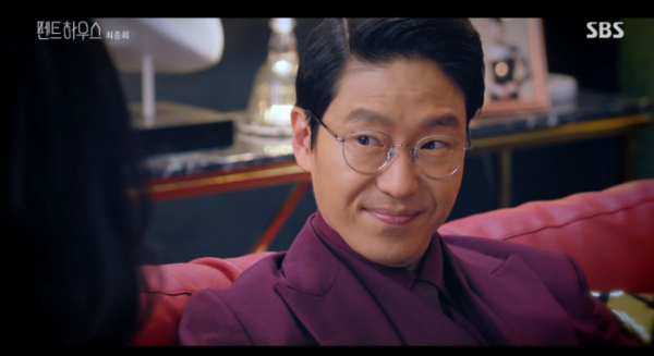 ▲'펜트하우스' 주단태(엄기준) (사진=SBS 방송화면 캡처)