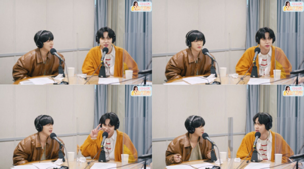 ▲위아이 김동한‧김요한(사진=SBS 파워FM ‘박소현의 러브게임’ 유튜브 캡처)