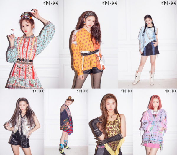 ▲트라이비(사진=티알엔터테인먼트, 멜로우엔터테인먼트 제공)