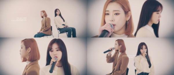 ▲트라이비 송선&미레(사진=티알엔터테인먼트, 멜로우엔터테인먼트 제공)