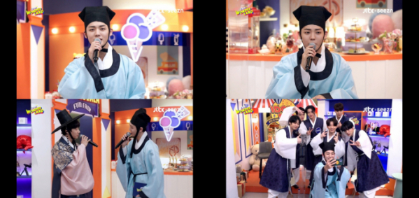 ▲에이스 찬(사진=Seezn ‘아이돌 원더랜드’ 방송화면 캡처)