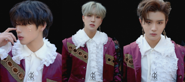 ▲킹덤 무진·루이·치우(사진=GF엔터테인먼트 제공)