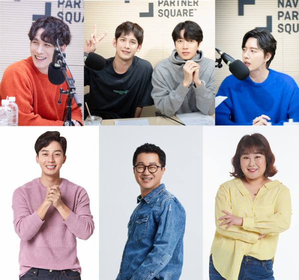 ▲박해진, 박기웅, 지상렬, 허경환, 김민경(사진제공=각 소속사)