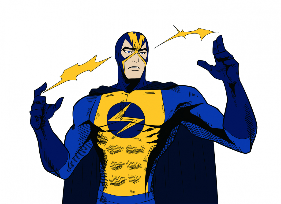 ▲이마트 일렉트로마트의 '일렉트로맨' (사진제공=이마트)