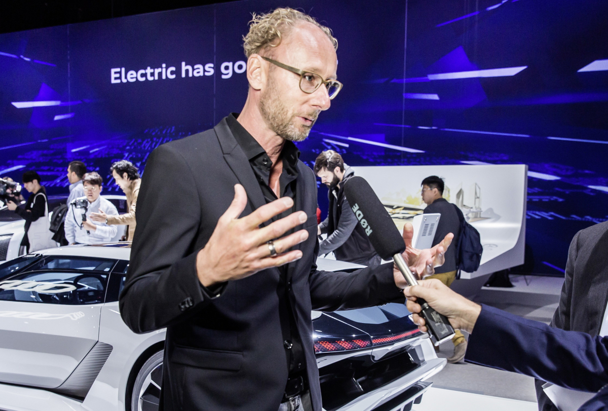 ▲마크 리히테(Marc Lichte) 아우디 디자인 총괄.  (출처=아우디글로벌미디어)