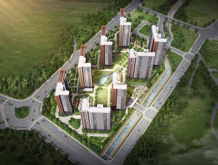 ▲HDC현대산업개발이 충북 청주시 흥덕구 가경동 일대에 짓는 '가경 아이파크 5단지' 조감도 (사진제공=HDC현대산업개발)