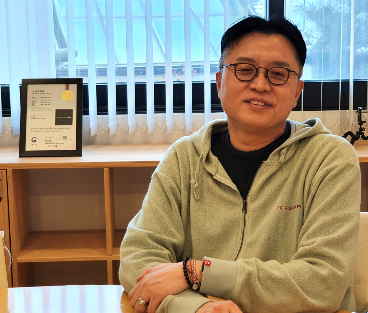 ▲지난달 13일 서울 용산구 이태원에 소재한 젠티움파트너스에서 박현준 대표가 이투데이와 인터뷰를 진행하고 있다.