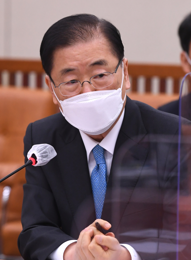 ▲정의용 외교부 장관. (연합뉴스)