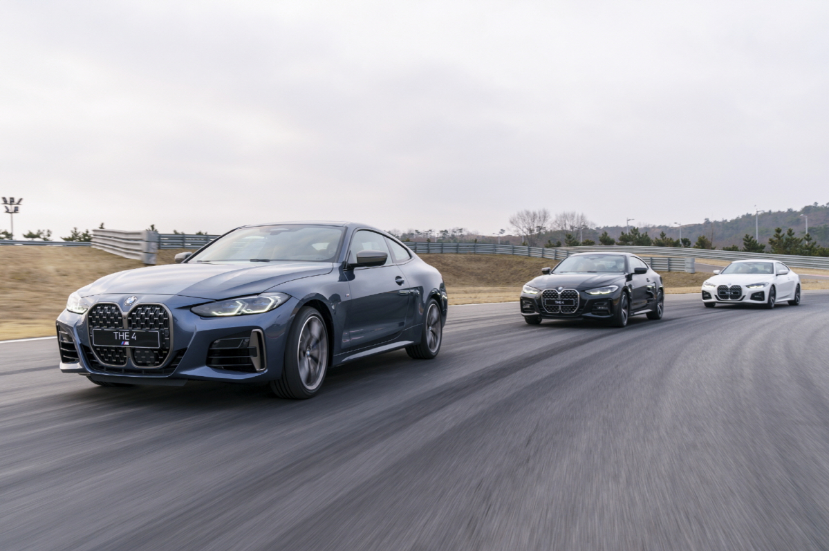 ▲고속에 접어들수록 차체는 낮게 깔린다.  (사진제공=BMW코리아)