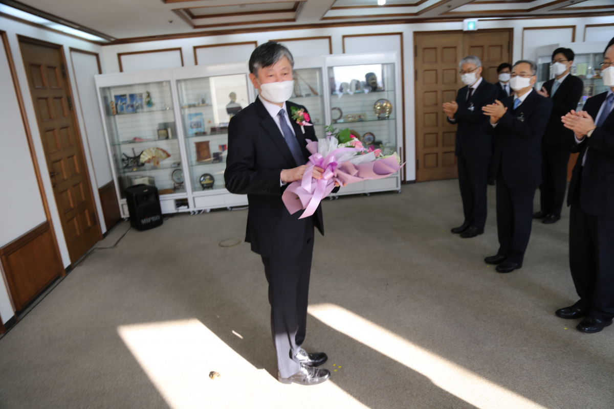 ▲김광태 신임 서울고등법원장 취임 (사진제공=서울고등법원)