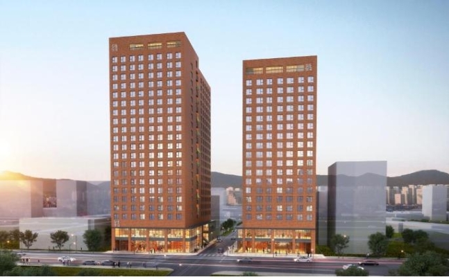 ▲길동 역세권 청년주택 조감도 (서울시)