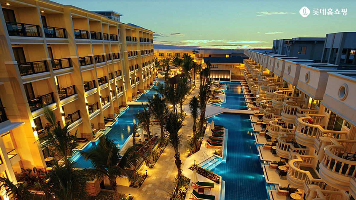 ▲보라카이 헤난가든 리조트 전경 (사진제공=롯데홈쇼핑)