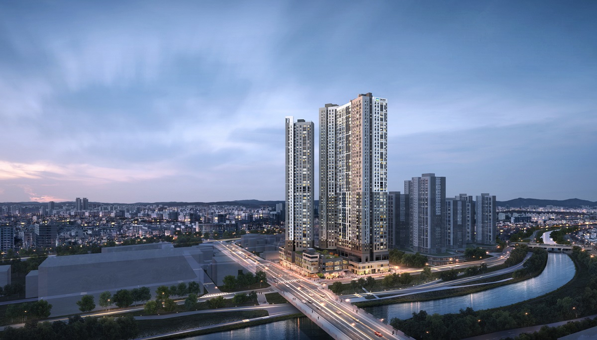 ▲'대전 한신더휴 리저브' 조감도