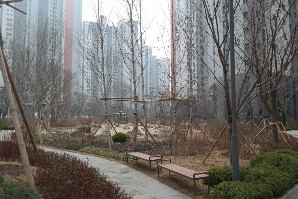 ▲경기도 하남시 풍산동 ‘미사강변센트럴자이’ 아파트 단지 전경. (출처=네이버부동산)