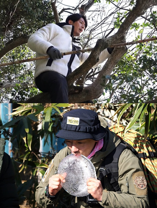 ▲‘정글의 법칙 개척자들’ 장혁, 박군(사진제공=SBS)