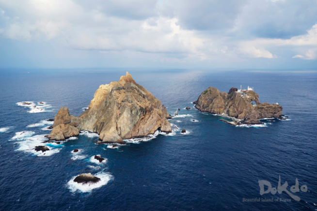 ▲외교부가 공개한 경상북도 울릉군 독도 사진. 뉴시스