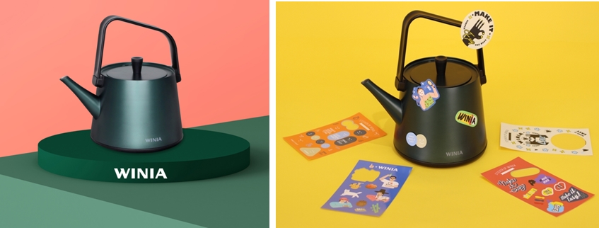 ▲위니아 전기주전자 (사진제공=위니아딤채)