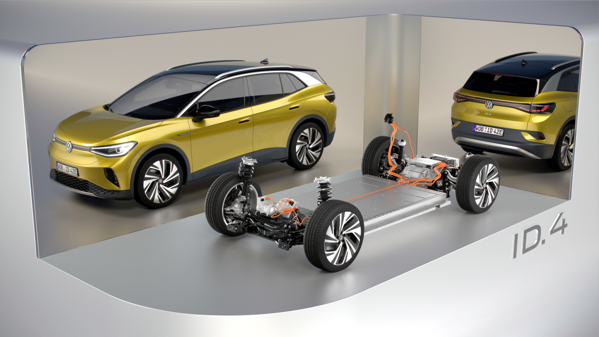 ▲폭스바겐의 전기차 전용 플랫폼 MEB (출처=미디어 폭스바겐)