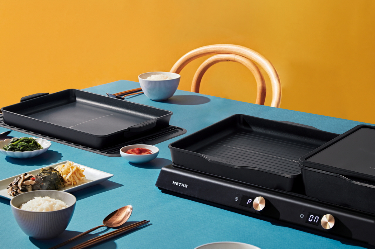 ▲해피콜 ‘메쏘 인덕션 프레임’ 세트 (사진제공=해피콜)