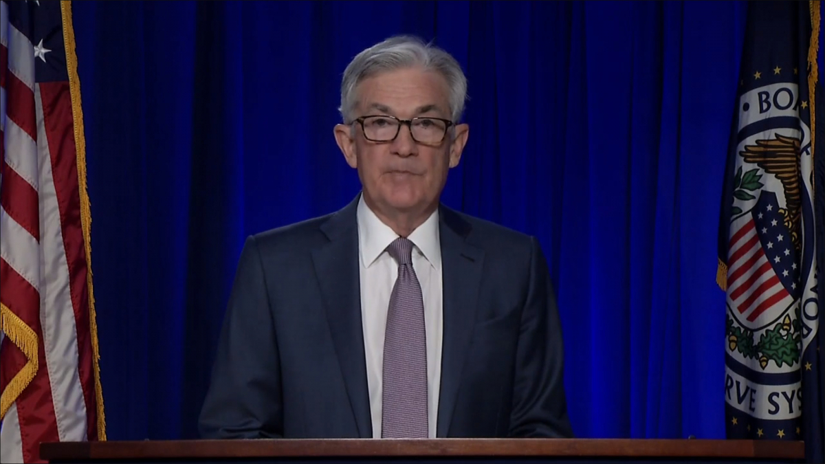 ▲파월 의장 (사진=미국연방준비제도이사회 연설 캡처)