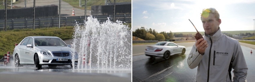 ▲자동차는 주행 중 균형을 잃게되면 주행안정장치가 재빨리 개입한다. 다만 눈길과 빗길 등에서 발생하는 과도한 이탈까지 막아내는 데 한계가 있다. 때문에 여러 '드라이빙 스쿨'에서 이런 상황을 대비해 안전운전 교육을 실시한다. (김준형 기자 junior@)