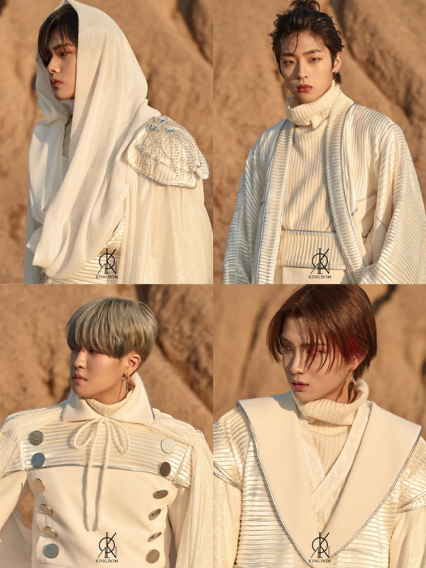 ▲킹덤, 자한·무진·루이·치우(사진=GF엔터테인먼트 제공)
