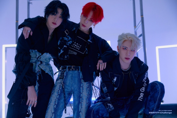 ▲위아이 유용하 장대현 김동한(사진 = 위엔터테인먼트 제공)